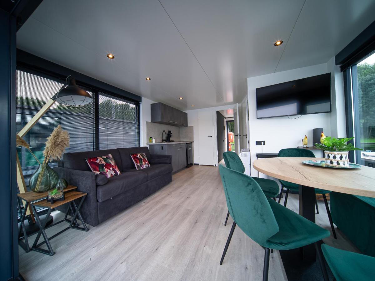 Houseboats Mookerplas Met Dakterras Middelaar Extérieur photo