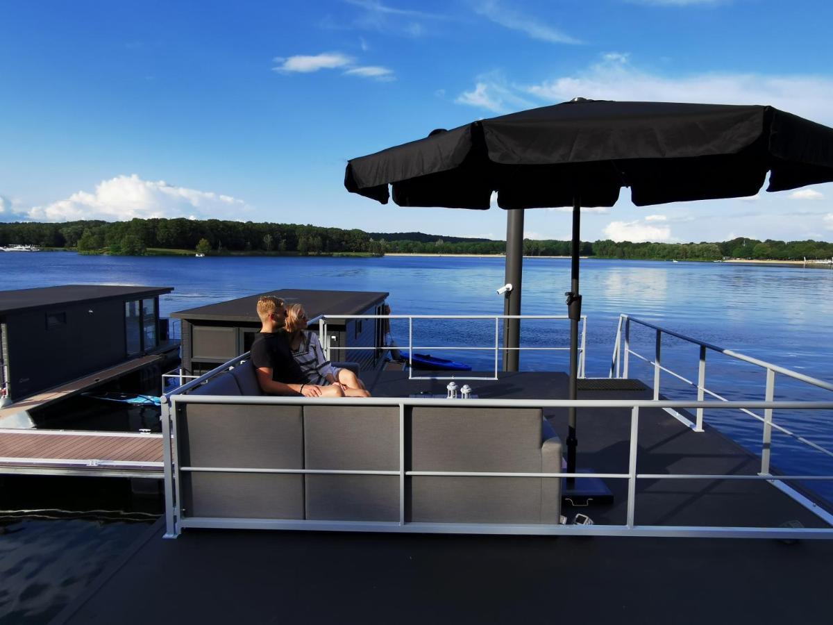 Houseboats Mookerplas Met Dakterras Middelaar Extérieur photo